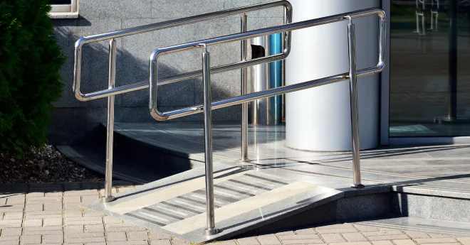web oyside ramp for disabled